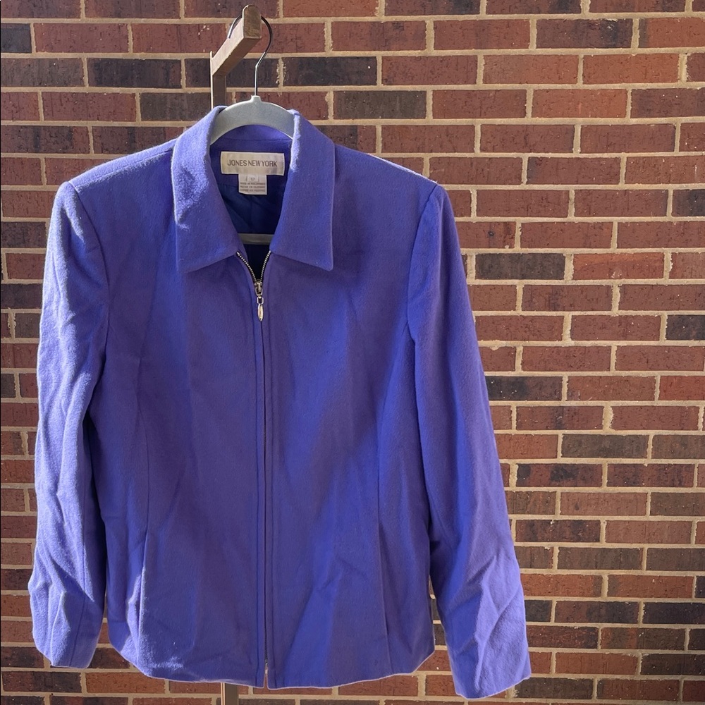 Jones New York Vibrant Blue Jacket